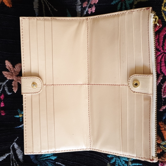 Tula (Radley) two tone Red and beige slim wallet - Picture 3 of 5